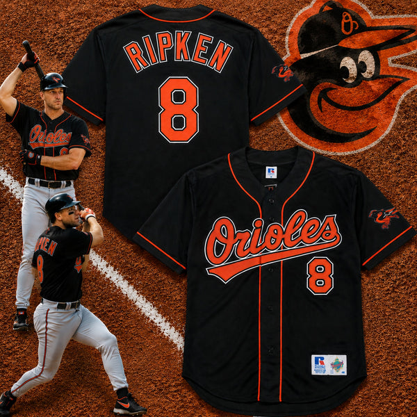Baltimore Orioles Cal Ripken Jr. 1996 MLB Authentic Black Alt Jersey Sz. 48 XL