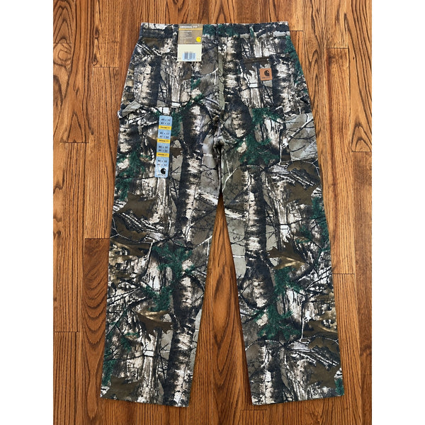 Carhartt Realtree Xtra Camo Dungaree Pants 40x32 B235 977 USA NWT NOS