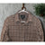 Woolrich Flannel Mens Sz L Shirt Long Sleeve Button Up Plaid Cotton Barley Twist