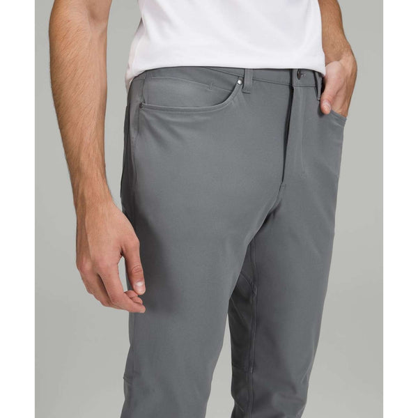 Lululemon ABC Slim-Fit 5 Pocket Pant Warpstreme Asphalt Grey Sz. 36x32 LM5ADAS