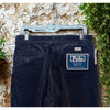 Polo Ralph Lauren Andrew Pant Navy Corduroy Pleated Classic Fit 32x34 NWT 1990’s
