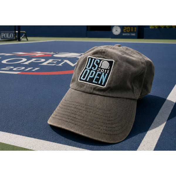 US Open 2011 New York City '47 Brand Strapback Hat Cap JPMorgan Khaki Tennis