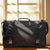 Coach Varick F93316 Nylon Messenger Garment Bag Black Leather Trim Travel Rare