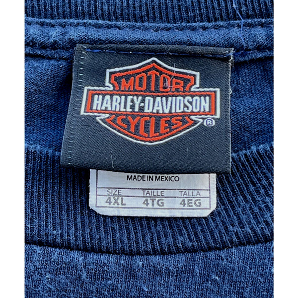 Harley Davidson Blackbeard's Revenge Roatan Honduras T Shirt 4XL Pirate Biker