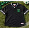 Austin FC Mitchell & Ness Mesh V-Neck Jersey Shirt Black Medium MLS Soccer NWOT