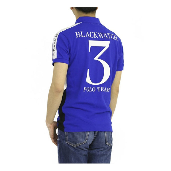 Polo Ralph Lauren Blackwatch Polo Team Big Pony Shirt Blue 2XLT EUC
