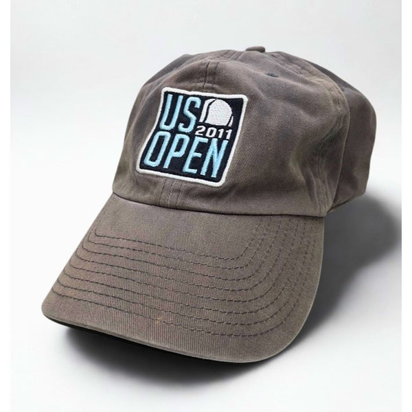 US Open 2011 New York City '47 Brand Strapback Hat Cap JPMorgan Khaki Tennis