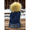 Reign Storm New Era Beanie Pom Hat Women Cable Knit Monster Energy NWOT