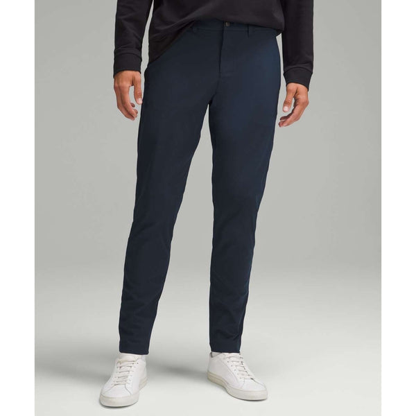 Lululemon Commission Pant Warpstreme Navy Slim Trousers Men's 33x26 NWOT