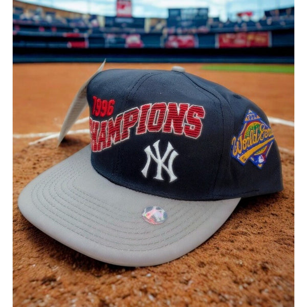 New York Yankees 1996 World Series Champions Vintage Snapback Hat NWT