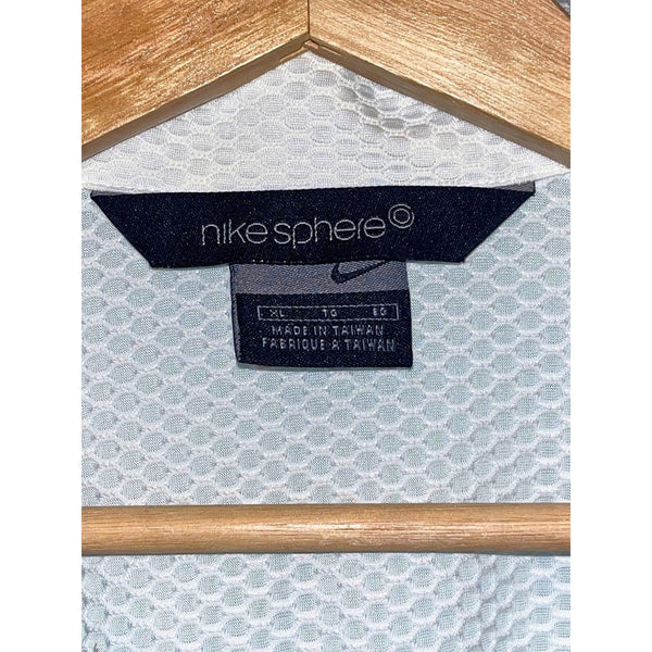 Nike Sphere Andre Agassi Polo Shirt XL Deadstock Y2K Tennis White NWT 2002