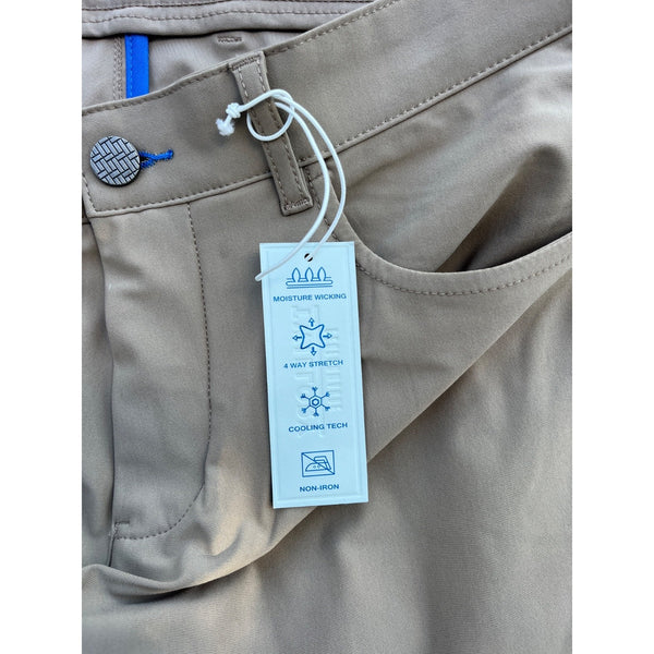 Twillory Performance Five Pocket Pants 32x32 Khaki Tailored Fit Stretch NWT