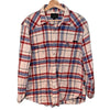 Lucky Brand Men's Long Sleeve Western Pearl Snap Plaid Shirt Sz. L Western EUC