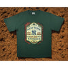 New York Yankees 100% Irish 110% Proud Lee Sport T-Shirt Men's 2XL Green Y2K