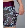Lululemon What The Sport Short Floral Sport Tranquil Blue Multi Size 8
