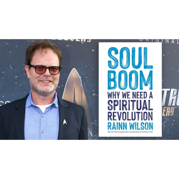 Rainn Wilson SIGNED Book Soul Boom: Why We Need a Spiritual Revolution AUTOGRAPH