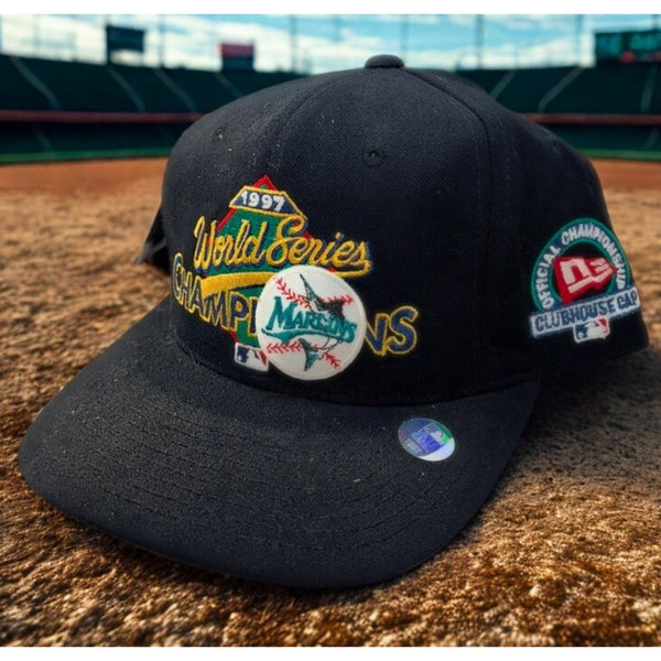 Florida Marlins 1997 World Series Champions New Era Snapback NWT VTG