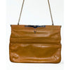 Valentino by Mario Valentino Vintage Leather Shoulder Bag Brown Chain Strap
