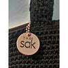 The Sak Original Black Crochet Knit Shoulder Bag Purse