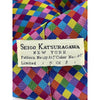 Seigo Katsuragawa Silk Tie Limited 4 of 8 Handmade Japan Multicolor Geometric
