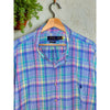 Polo Ralph Lauren Classic Fit Performance Oxford Plaid Shirt Mens 3XB EUC
