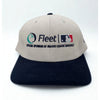 MLB Fleet Bank New Era Vintage 90s Leather Strap Hat Official Sponsor Cap