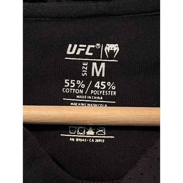 Venum UFC Authentic Fight Week 2.0 Hoodie Black Red Men’s M No Drawstring