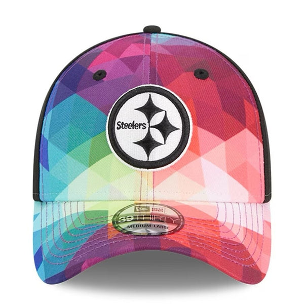Pittsburgh Steelers New Era 2023 Crucial Catch 39THIRTY Flex Hat S/M NFL NWT