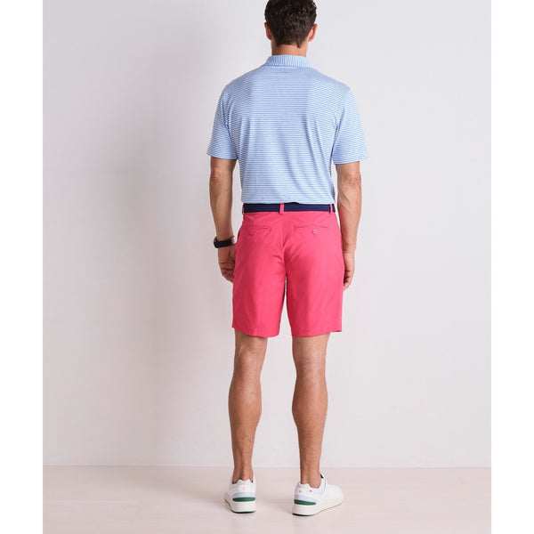 Vineyard Vines Shorts 9-Inch Performance On-The-Go Shorts Red Mens Sz. 42 EUC
