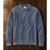 L.L. Bean Organic Cotton Fisherman Sweater 2XL Blue Roll Neck Waffle Knit NWT