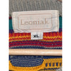 Leoniak Coogi Style 3D Knit Sweater XL Chunky Crew Vintage Biggie Smalls