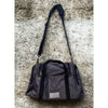 Bloomberg Duffle Gym Bag Black Gray Shoulder Travel Overnight NWOT