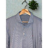 Holderness & Bourne Long Sleeve Polo Men’s M Gray Stripe Watchung Valley Golf