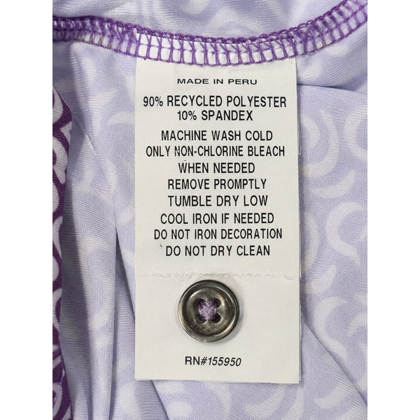 Greyson Manhattan Woods Golf Polo Shirt Sz. M Purple Moonshine Performance