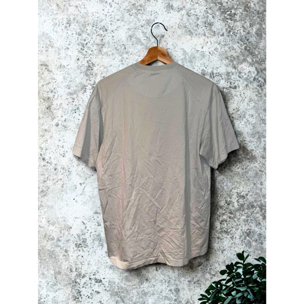 Y-3 Classic Chest Logo Tee Blue Tint Sz S Style HB3480 Yohji Yamamoto EUC