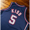 Jason Kidd New Jersey Nets Nike Swingman Jersey 4XL +2 Blue NBA EUC Y2K