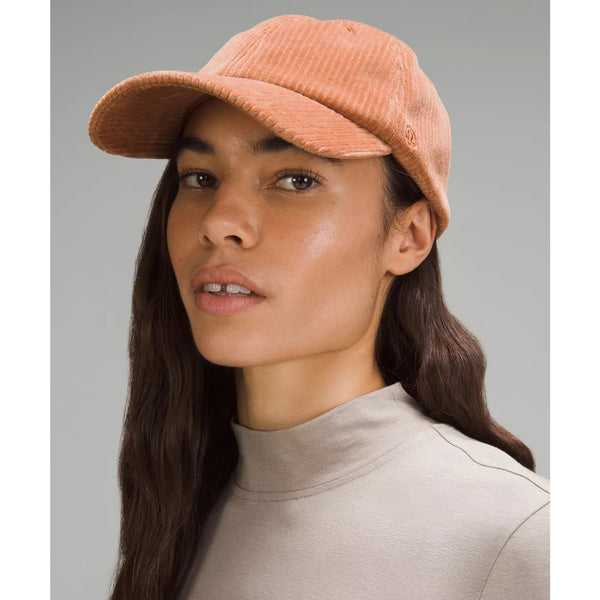 Lululemon Corduroy Ball Cap Brown L/XL Adjustable Strapback NWOT Unisex