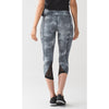 Lululemon Essential Rhythm Crop Leggings Sz 4 Diffusion Black White Luxtreme EUC
