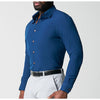 State & Liberty The Howard Navy Athletic Fit Dress Shirt Men's Large NWT Stretch