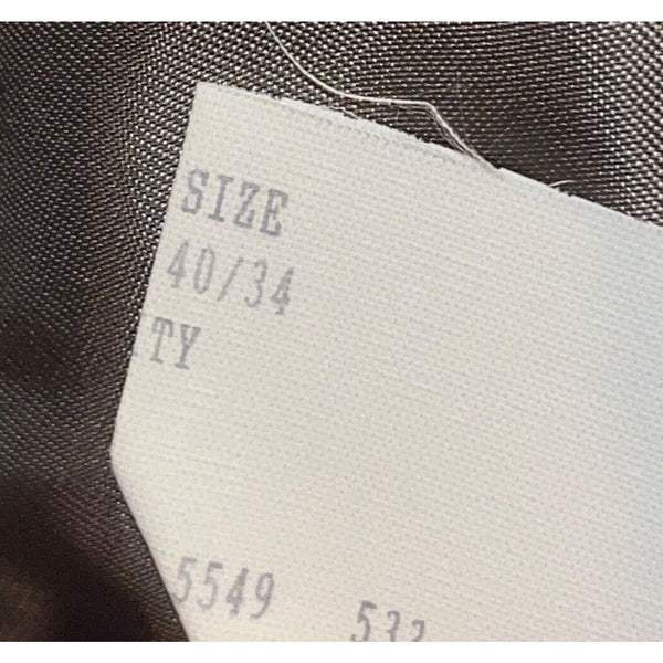 Brooks Brothers Gray Blue Plaid Wool Blazer Sport Coat Mens 40R Made In Italy