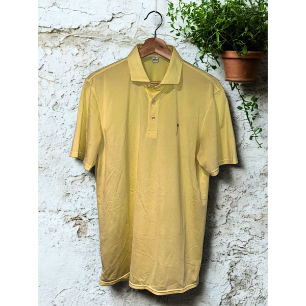 Holderness & Bourne Yellow Polo Men’s M Watchung Valley Golf Club Logo