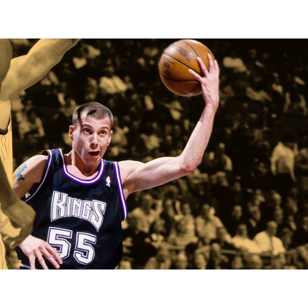 Sacramento Kings Jason Williams Vintage Nike Jersey XL Stitched White Chocolate