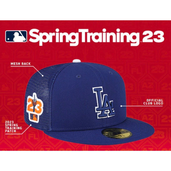 Los Angeles Dodgers 2023 Spring Training New Era 59fifty Fitted Hat Cap Sz 7 1/8