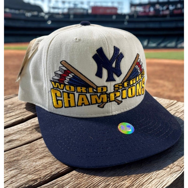 New York Yankees 1996 World Series Champions Starter Snapback Hat NWT Vintage