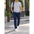 Lululemon ABC Slim-Fit Trouser Warpstreme Blue Men’s 34x36 NWOT 5 Pocket