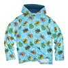 Grateful Dead x Section 119 Floating Bears UPF 50 Hoodie Blue 3XL NWOT
