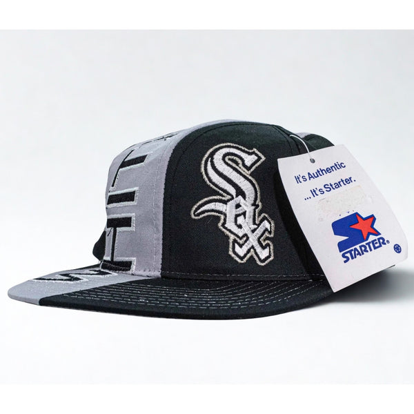 Chicago White Sox MLB Starter Swirl Snapback Hat VTG 90s Streetwear Baseball NWT
