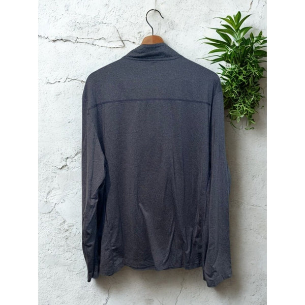 Greatness Wins Men’s XL 1/4 Zip Performance Pullover Blue Derek Jeter NWOT