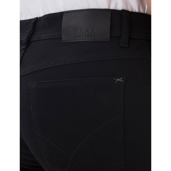 Brax Cooper Fancy Pants 34x32 Black Regular Fit 5 Pocket Cotton Stretch NWT