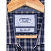 Charles Tyrwhitt Dress Shirt Non Iron Extra Slim Fit Check Men's 16.5/36